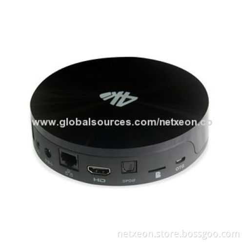 2014 New Quad-core Android 4.4 OS TV Box, Amlogic S802 2.0GHz, 2/8GB, BT 2.4GHz, Wi-Fi, XBMC